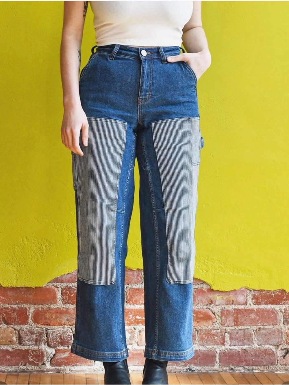 RIPTON & CO UTILITY JEAN in EMOTIONAL BAGGAGE RAILROAD STRIP 26 ***SOLD OUT***